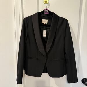 NWT $160 Ann Taylor 2 XS Loft Tuxedo Blazer